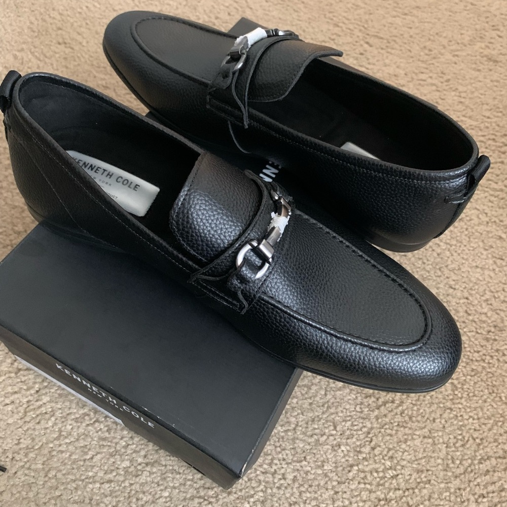 NIB Black loafers
